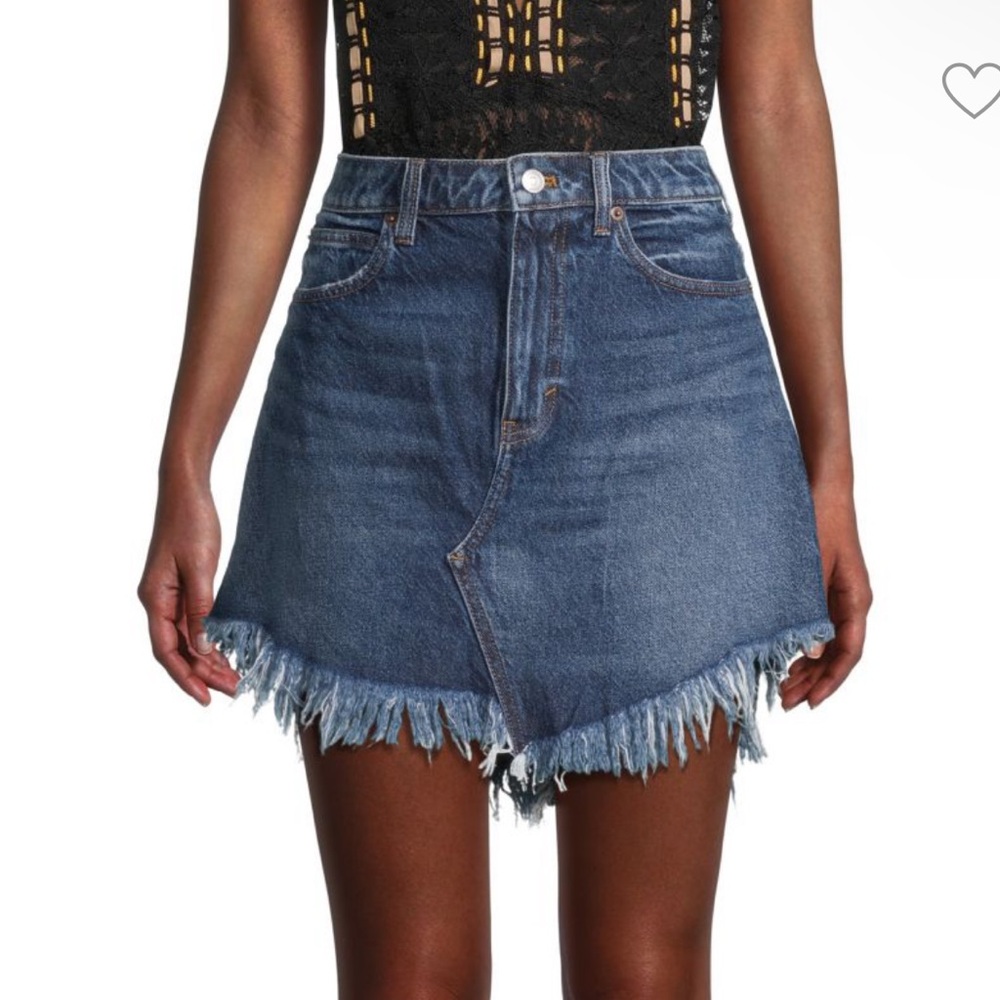 NWT Free People Mini Denim Skirt size 26